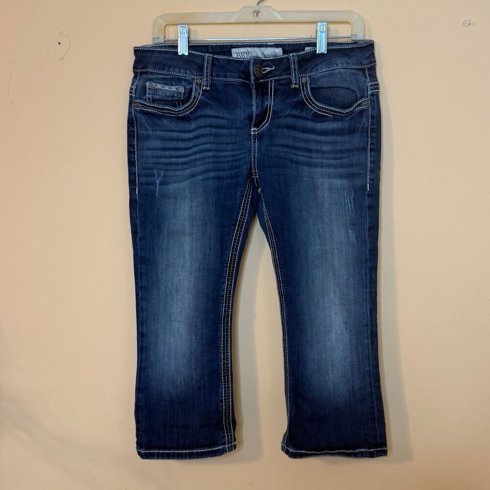 BKE denim culture low rise capris size 27